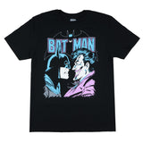 DC Comics Batman Shirt Mens The Joker Adult Short Sleeve Graphic Tee (S)