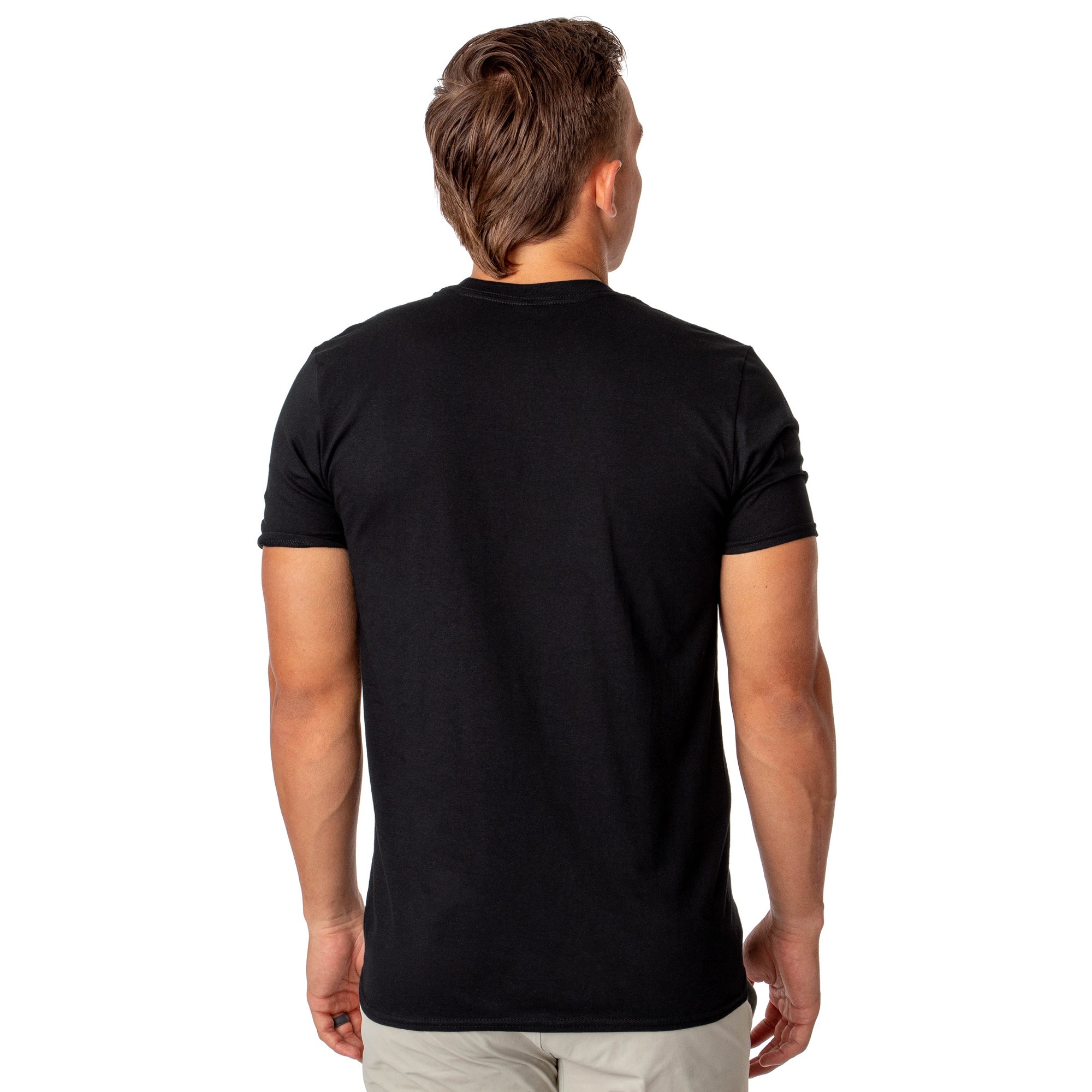 Scooby-Doo Just Here For Snacks Men's Graphic Short Sleeve Tee