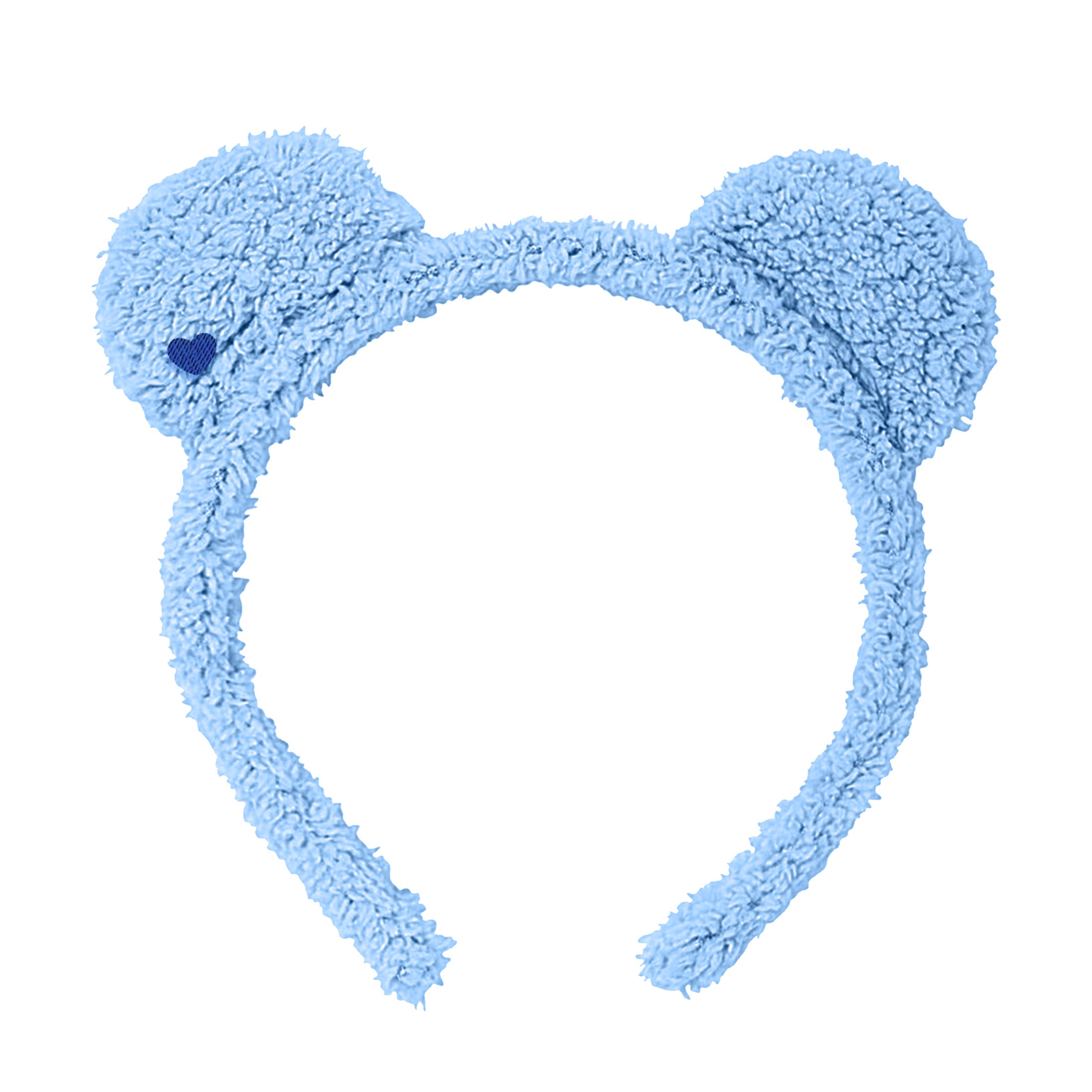 Care Bears Adult Sherpa Plush Costume Cosplay Headband with Ears, Belly Badges
