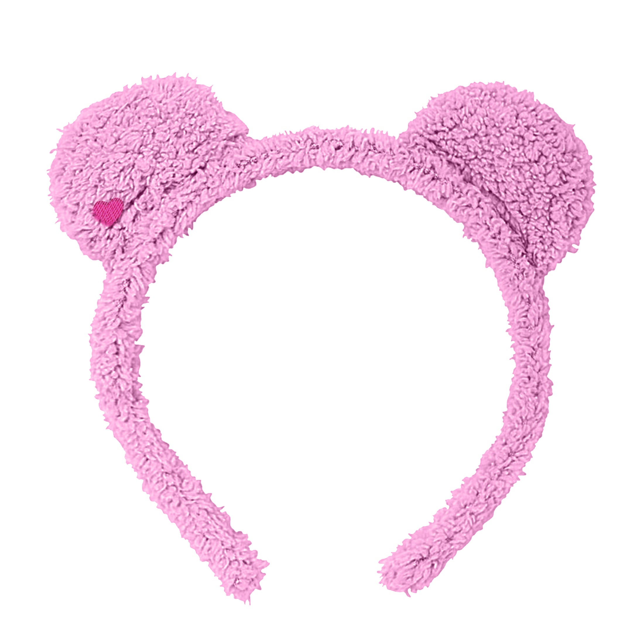 Care Bears Adult Sherpa Plush Costume Cosplay Headband with Ears, Belly Badges