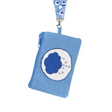 Care Bears Lanyard Grumpy Bear Breakaway Zipper Plush Pouch ID Holder Keychain