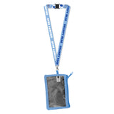 Care Bears Lanyard Grumpy Bear Breakaway Zipper Plush Pouch ID Holder Keychain