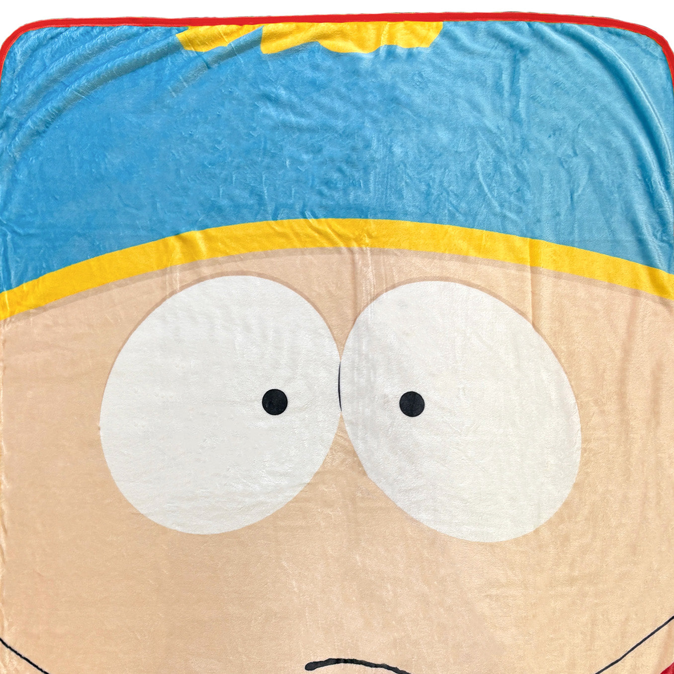 South Park Blanket Cartman Red Jacket All-Over Design Plush Lap Throw