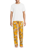Cheetos Men's Chester Cheetah Allover Print Lounge Sleep Pajama Pants