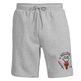 Stranger Things Men's Hellfire Club Logo Design Casual Lounge Shorts