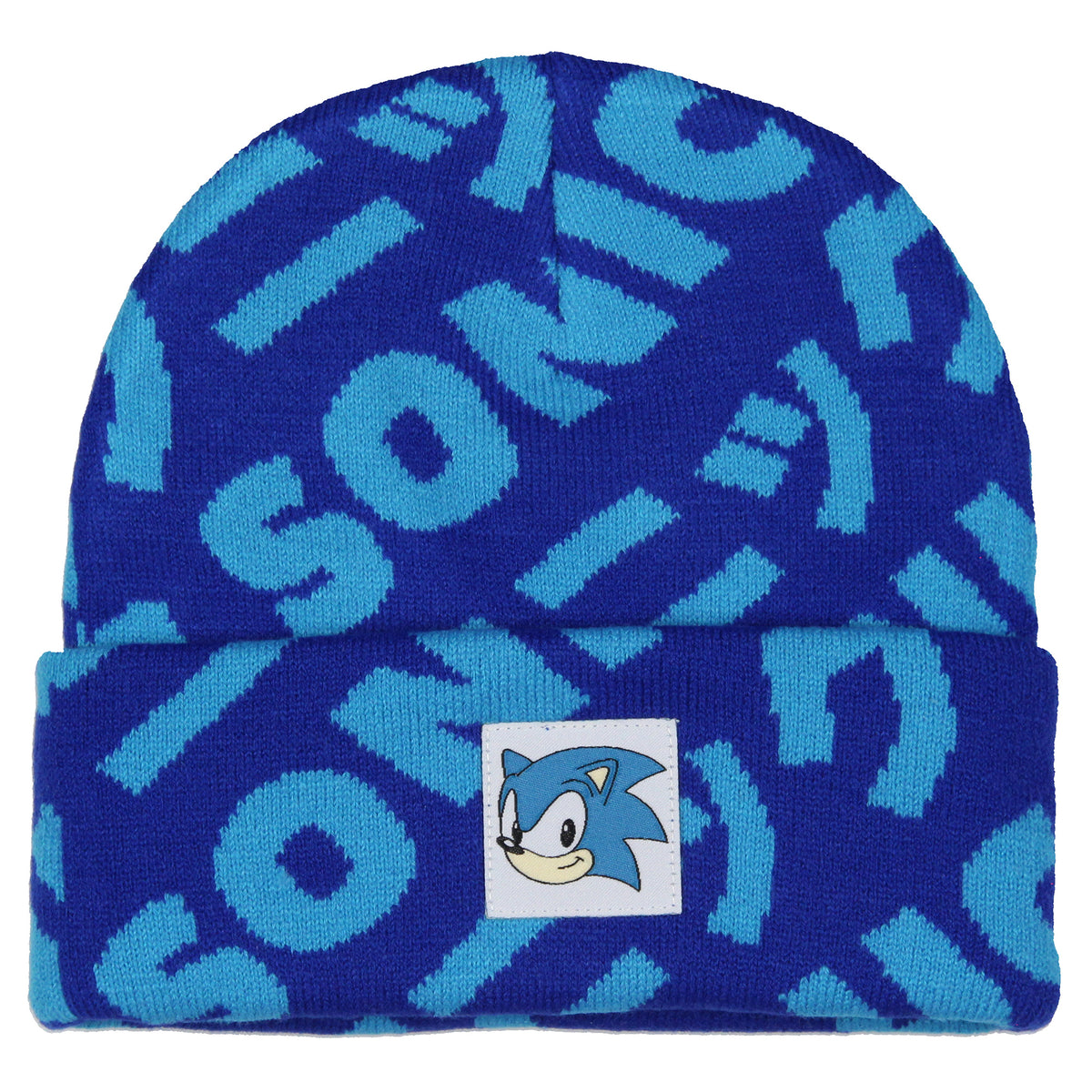 Sonic The Hedgehog 2-Pack Knit Cuffed Cold Weather Novelty Beanies Hat OSFM