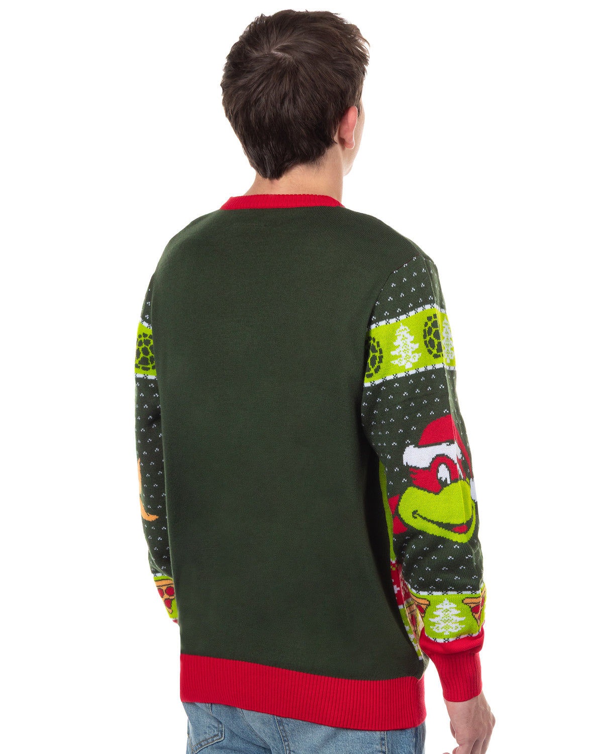 Teenage Mutant Ninja Turtles Ugly Sweater Adult Cowabunga Christmas Pullover