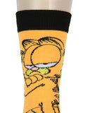 Garfield Comics Casual Novelty Men's Crew Socks Shoe Size 8-12