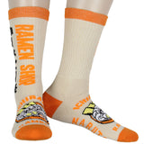 Naruto Men's Ichiraku Ramen Shop 2-Pack Mid-Calf Crew Socks
