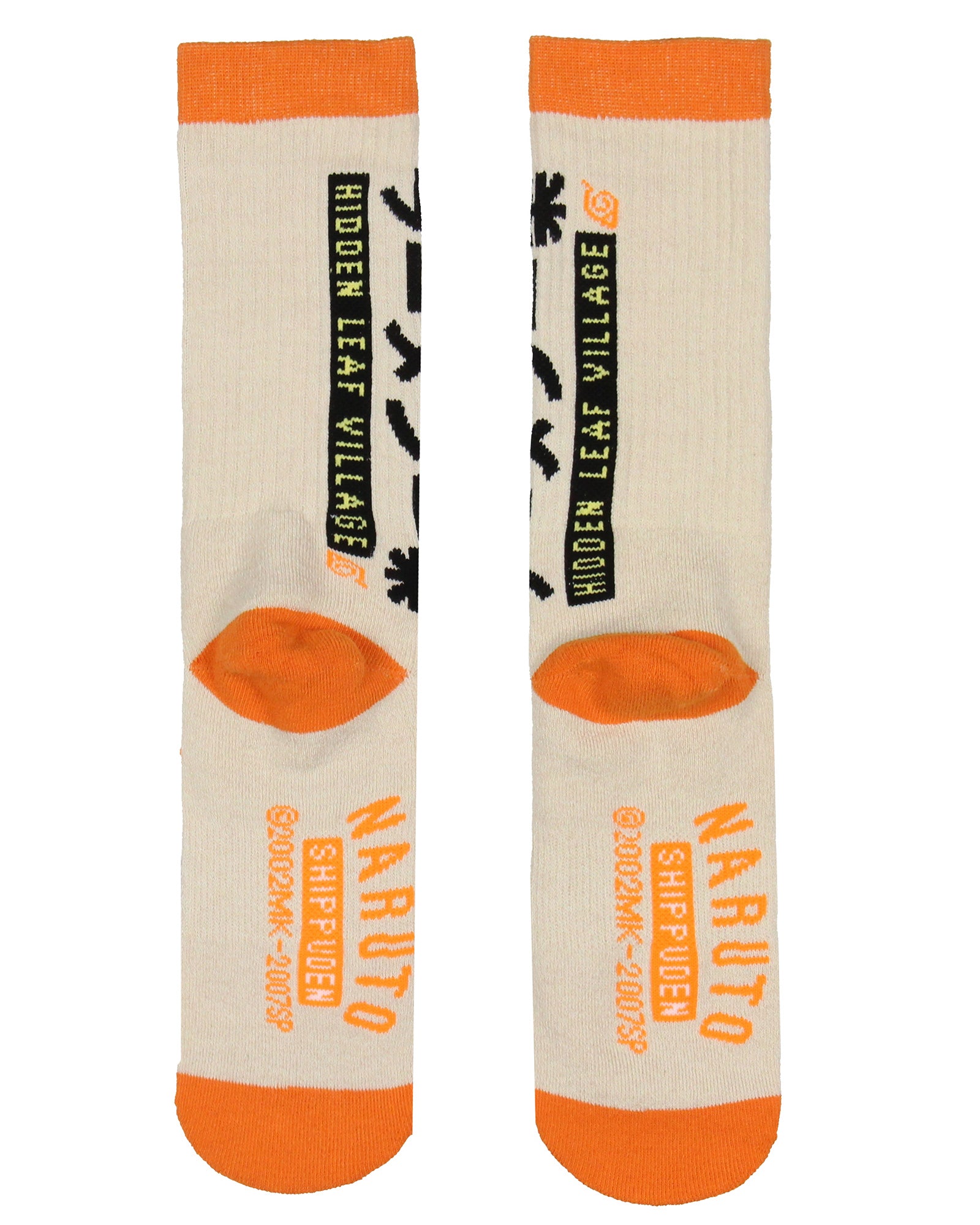 Naruto Men's Ichiraku Ramen Shop 2-Pack Mid-Calf Crew Socks