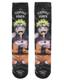Naruto Men's Ichiraku Ramen Shop 2-Pack Mid-Calf Crew Socks