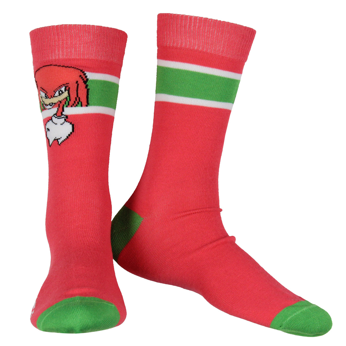 Sonic The Hedgehog Socks Men's 3 Pair Crew Socks Sonic Tails and Knuckles