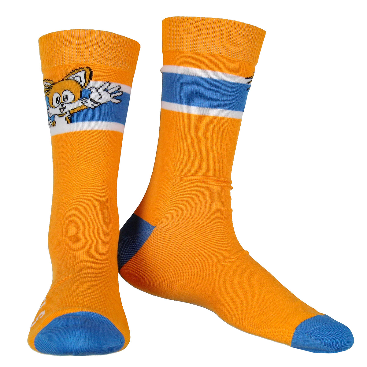 Sonic The Hedgehog Socks Men's 3 Pair Crew Socks Sonic Tails and Knuckles