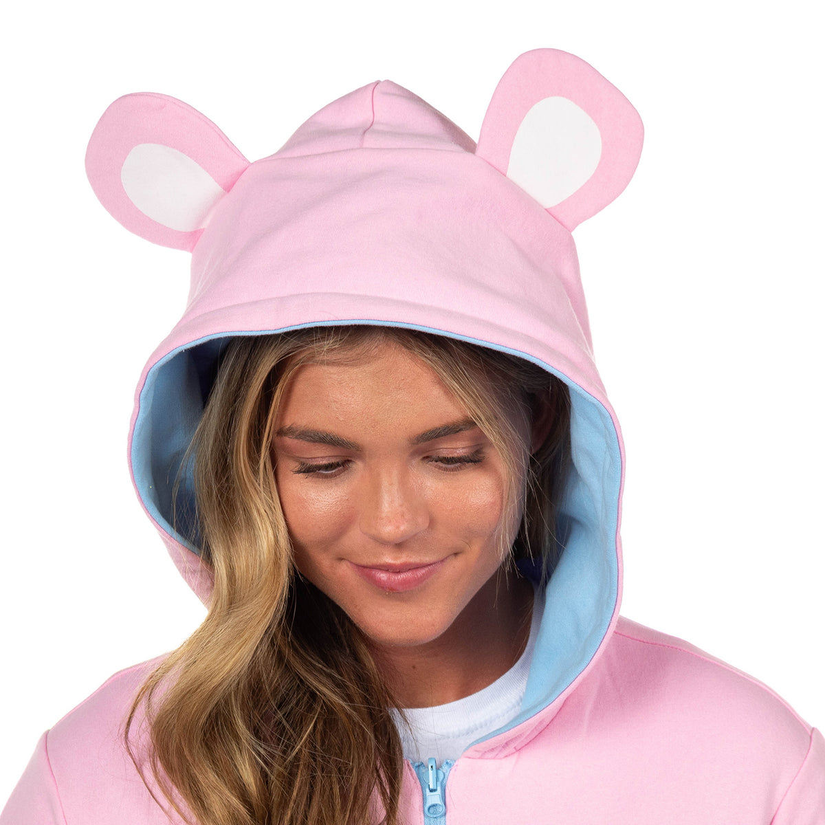 Care Bears Hoodie Grumpy and Cheer Reversible Juniors Costume Sweatshirt