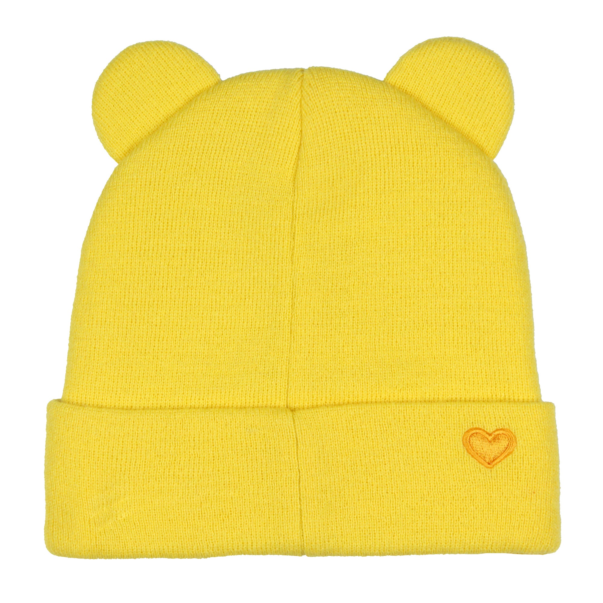 Care Bears Embroidered Face and Belly Badges Cuff Knit Beanie