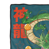 Dragon Ball Z Blanket Shenron Allover Design Throw with Dragon Ball Pillow