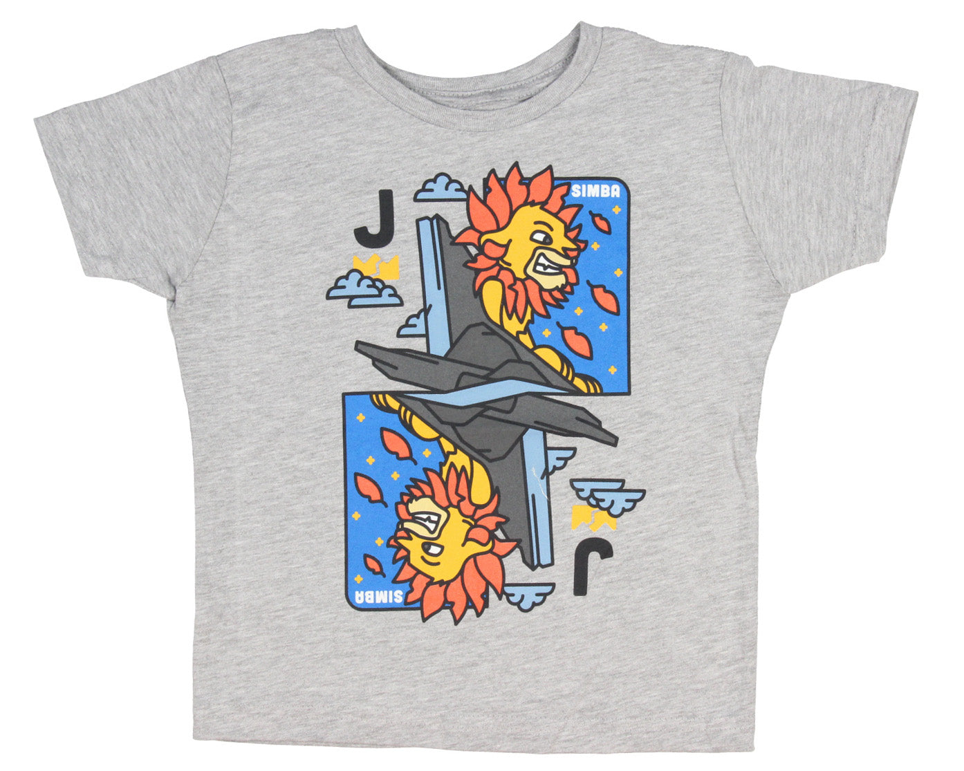 Disney Lion King Little Boys' Simba Jack Playing Card Toddler T-Shirt