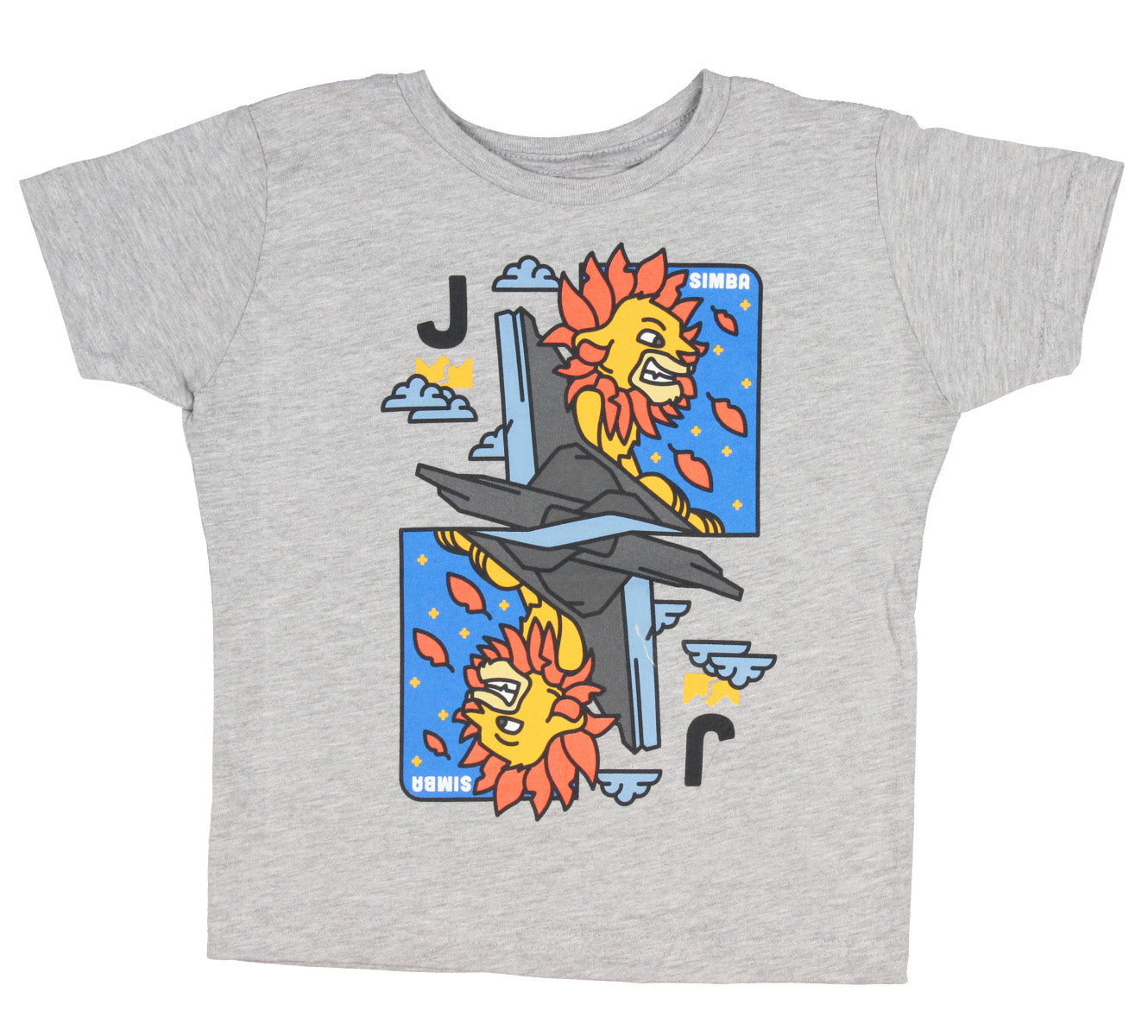Disney Lion King Little Boys' Simba Jack Playing Card Toddler T-Shirt