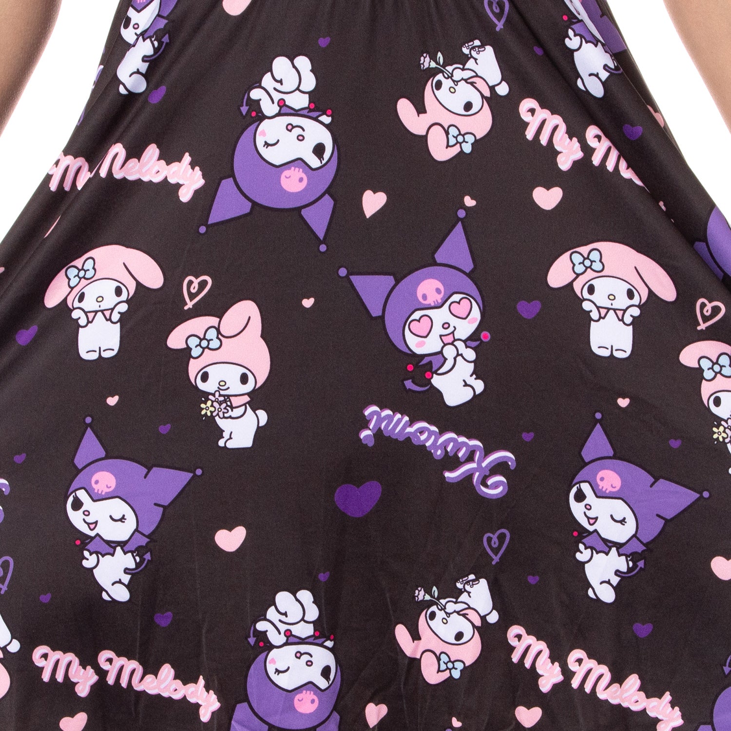 Sanrio Hello Kitty And Friends Women's Casual Spring Adult A-Line Skater Dress