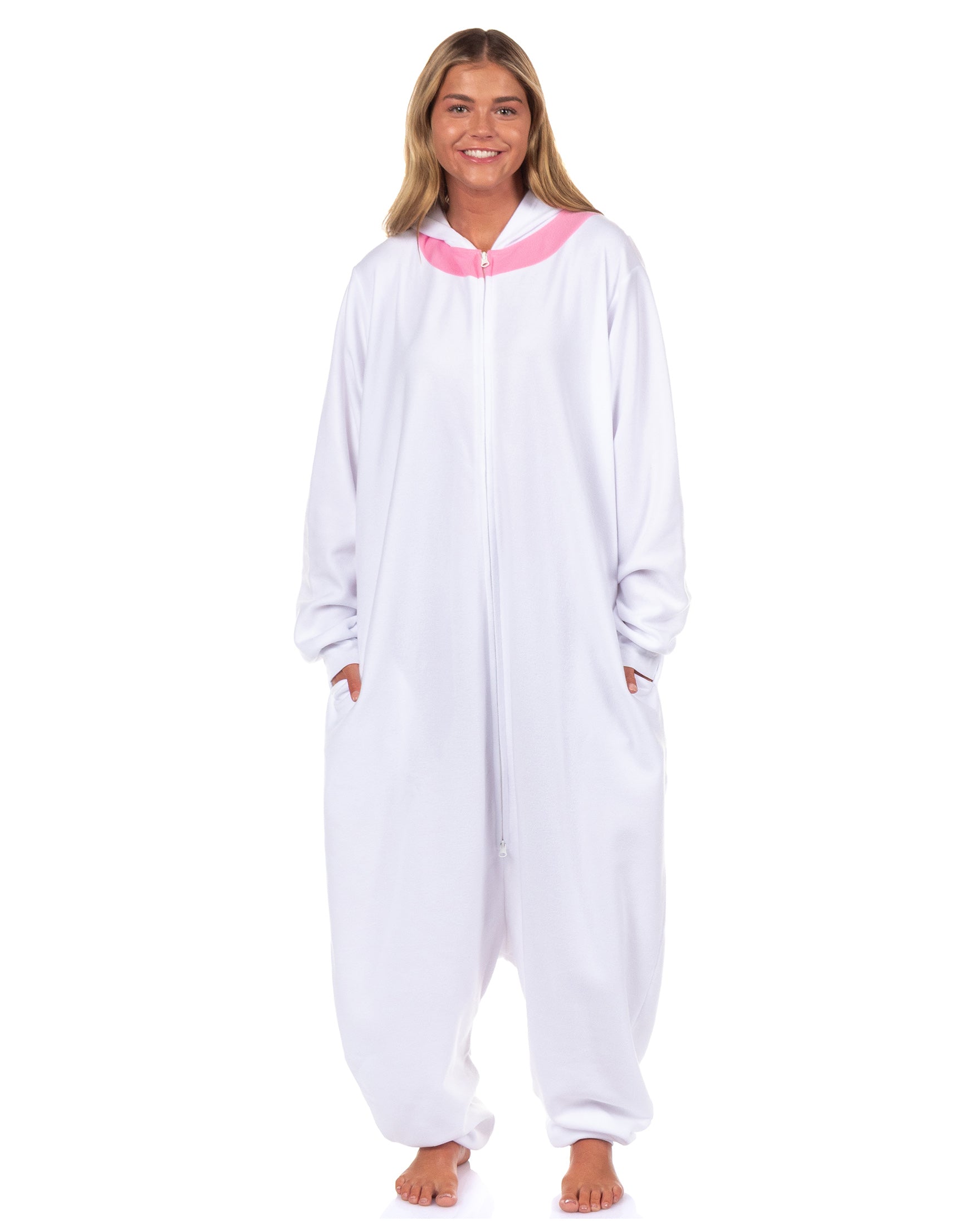 Disney Aristocats Marie Union Suit Adult Kigurumi Hooded One-Piece Pajama