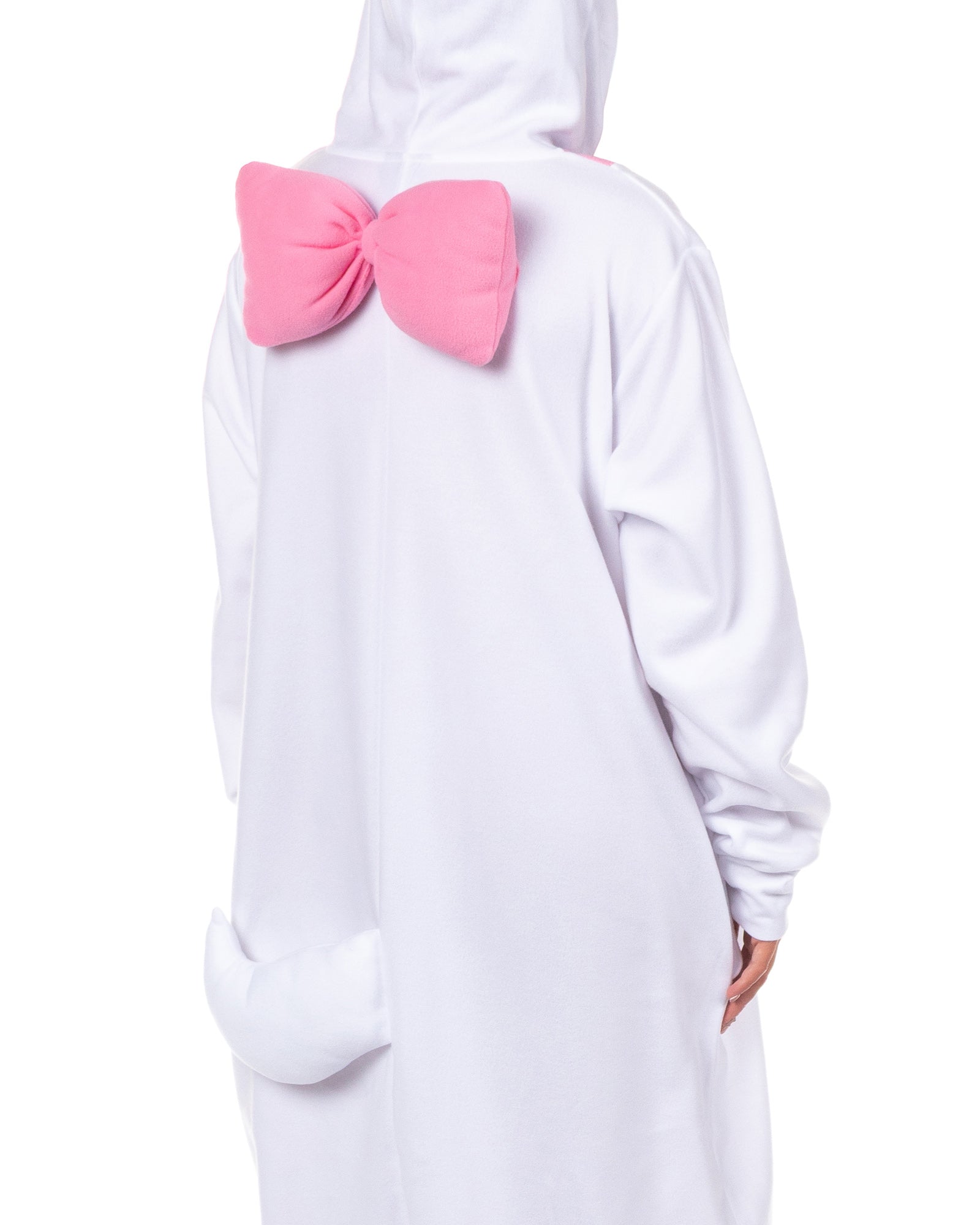 Disney Aristocats Marie Union Suit Adult Kigurumi Hooded One-Piece Pajama