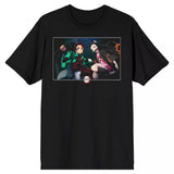 Demon Slayer T-Shirt Men's Tanjiro Nezuko Kamado Short Sleeve Graphic Tee