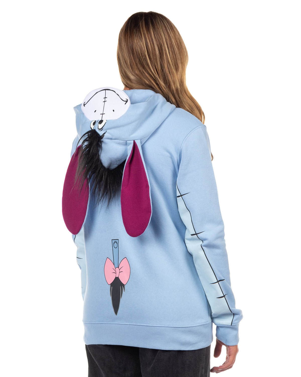 Disney Winnie the Pooh Hoodie Juniors Character Hooded Zip Up Sweater
