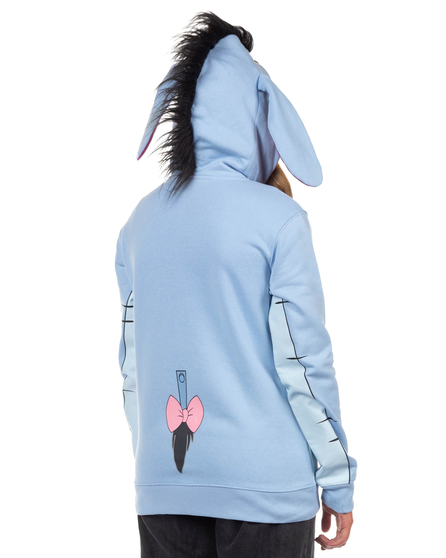 Disney Winnie the Pooh Hoodie Juniors Character Hooded Zip Up Sweater