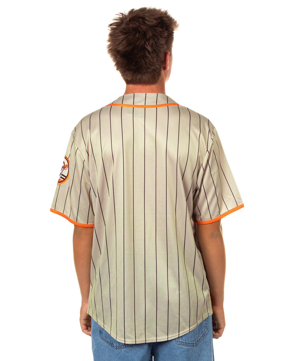Disney Winnie The Pooh Baseball Jersey Men's Tigger Button Up Shirt