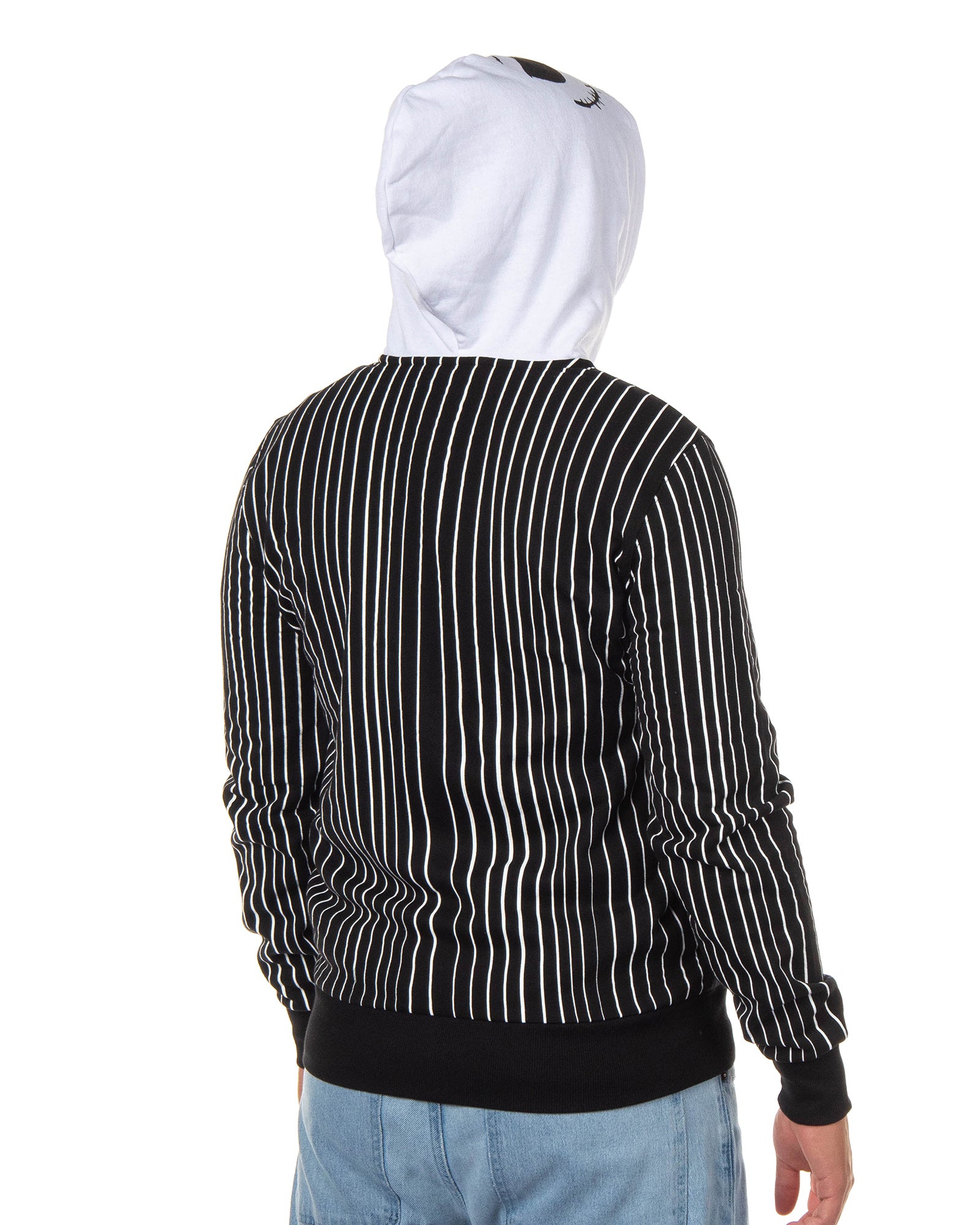 The Nightmare Before Christmas Men's Jack Skellington Full-Zip Costume Hoodie