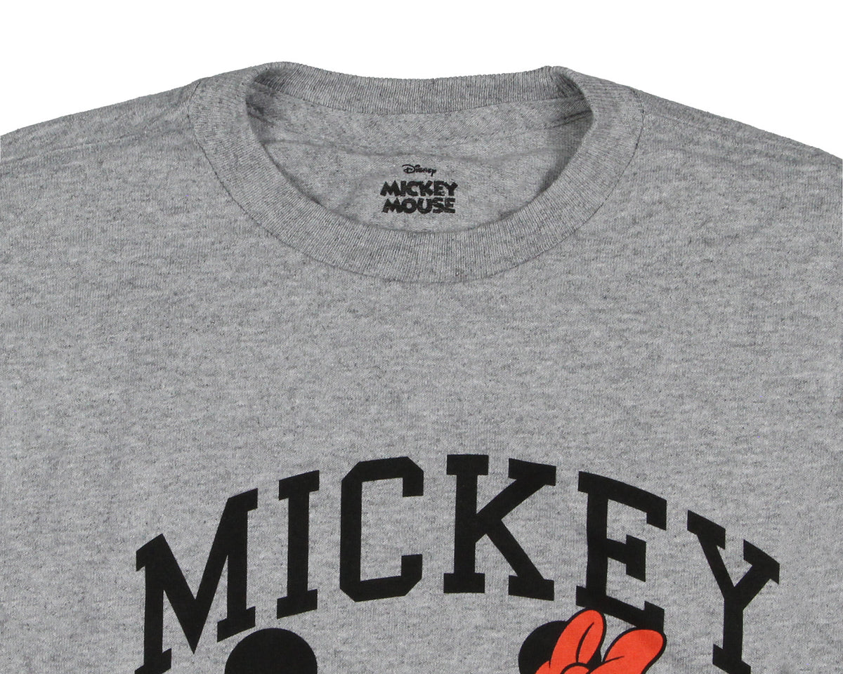 Disney Mickey Mouse Little Boys' Minnie And Mickey Holding Hands Kids T-Shirt