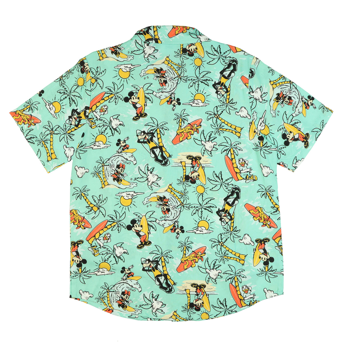 Disney Mickey and Friends Hawaiian Shirt Boys' Woven Button-Up Top