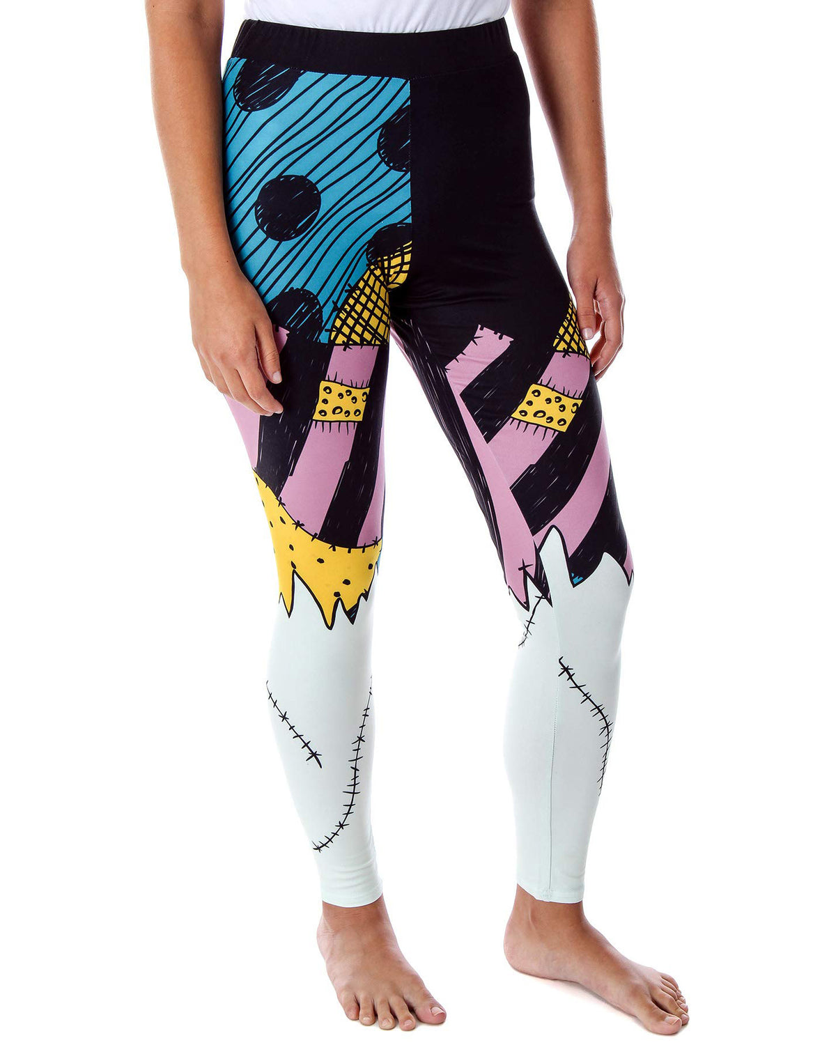 The Nightmare Before Christmas Women's I Am Sally Rag Doll Costume Leggings