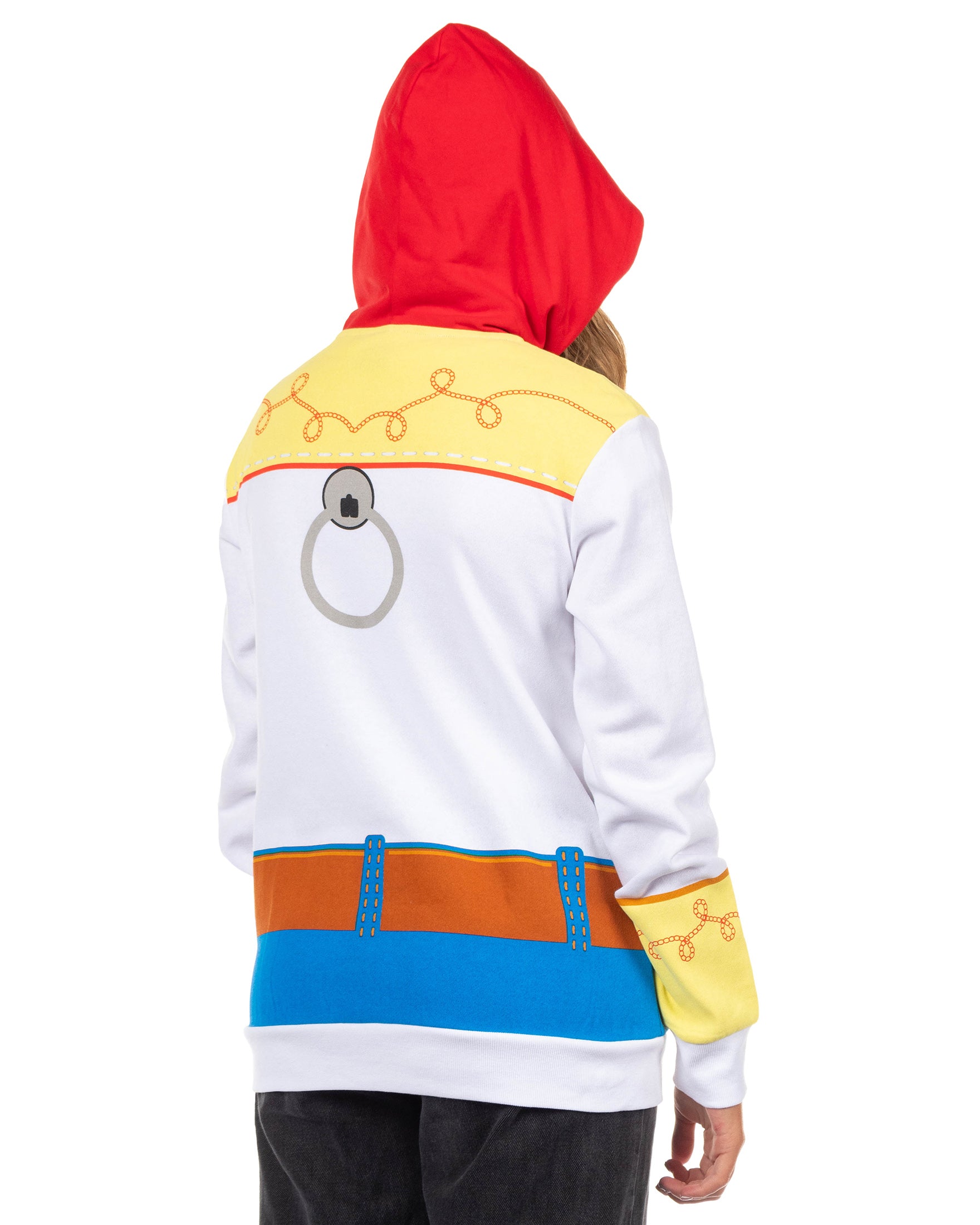 Disney Toy Story Women's I Am Jessie Juniors Costume Zip Up Hoodie