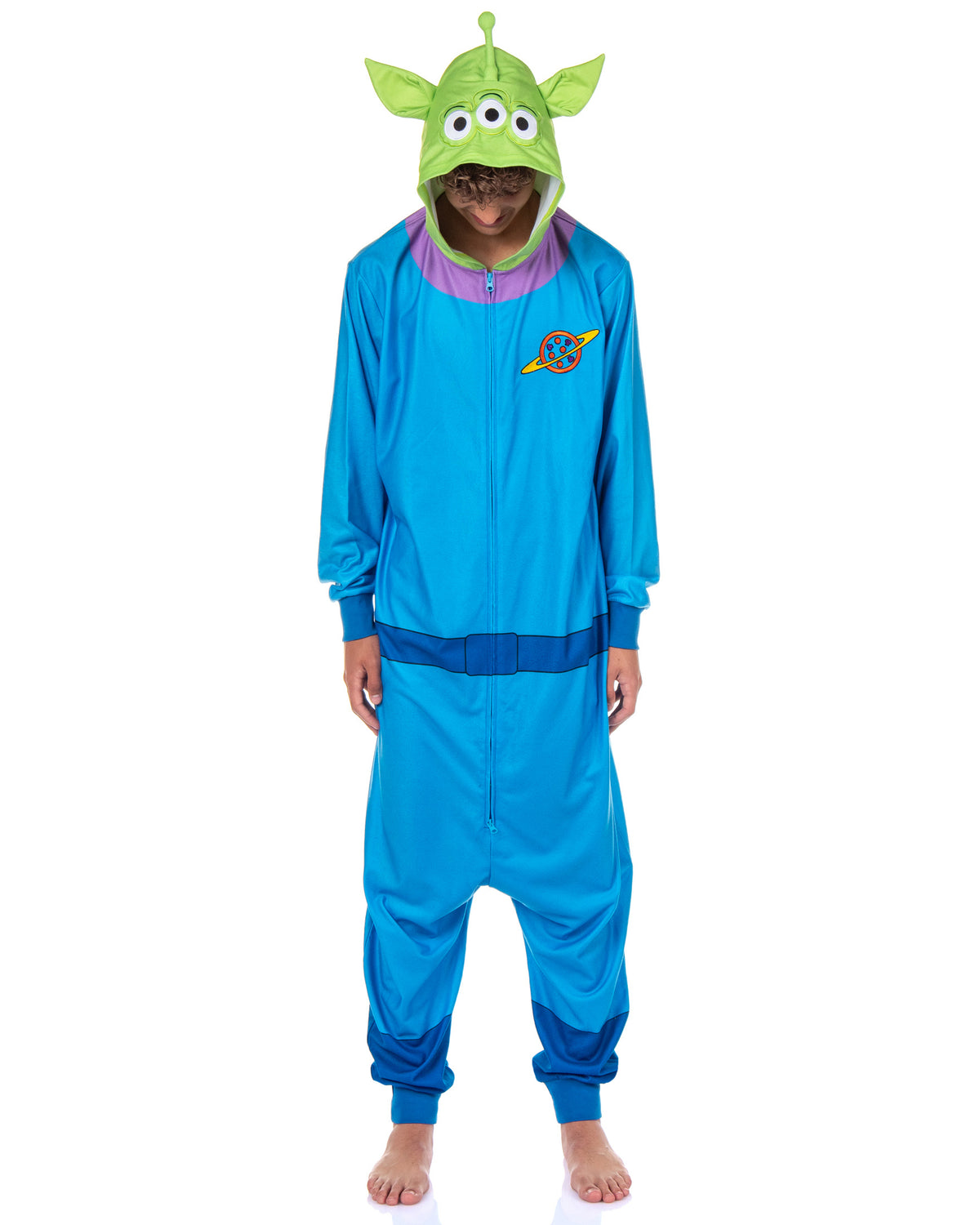 Toy Story Union Suit Adults Alien Kigurumi Hooded Costume One Piece Pajama