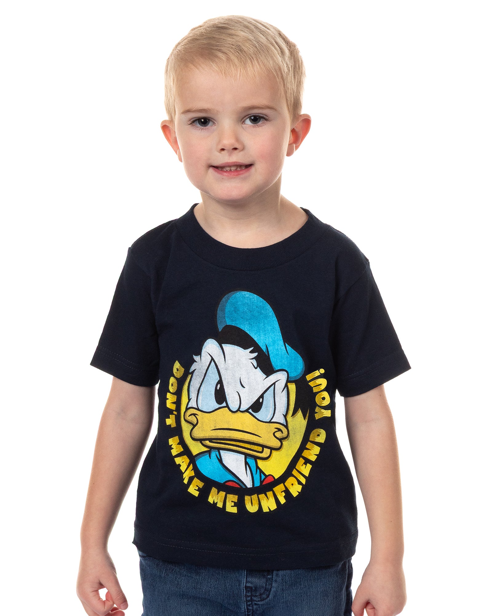 Disney Toddler Boy's Donald Duck Don't Make Me Unfriend You T-Shirt