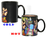 Dragon Ball Super Anime Manga Heat Reactive Color Changing 16 OZ. Tea Coffee Mug Cup