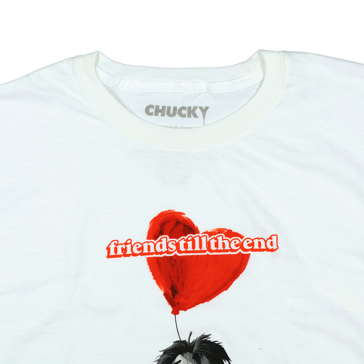 Child's Play Chucky T-Shirt Men's Friends Till The End Short Sleeve Tee