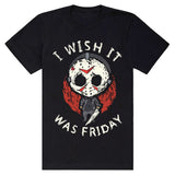 Friday The 13TH Shirt Men's Jason Voorhees Chibi Short Sleeve Graphic Tee