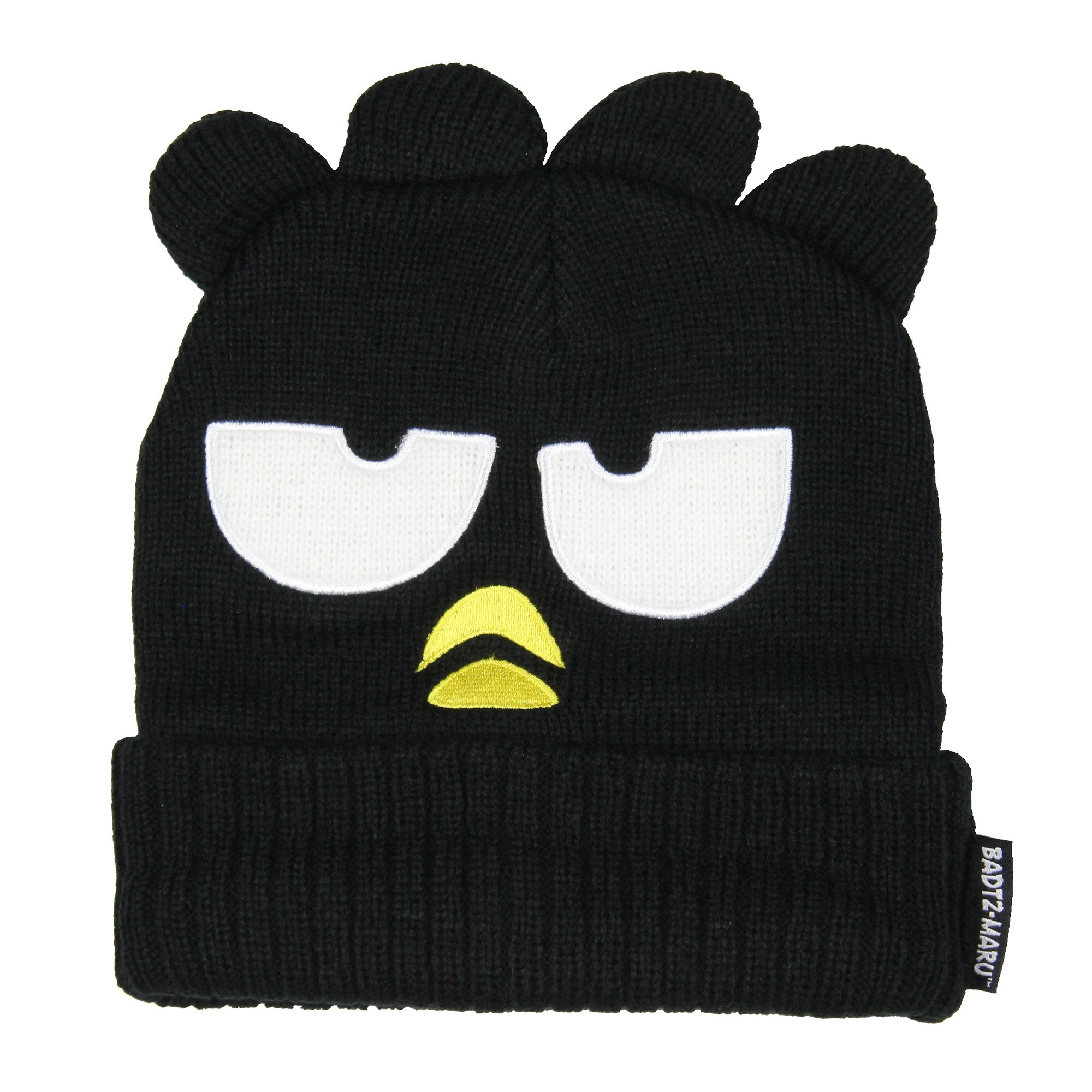 Sanrio Hello Kitty Adult Badtz-Maru Embroidered Character Cuffed Beanie Cap Hat OSFM