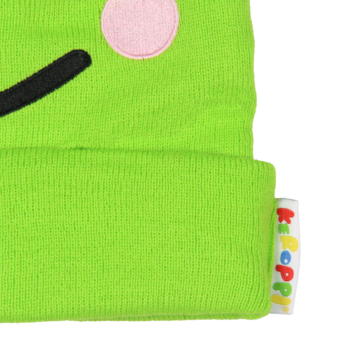 Sanrio Hello Kitty Adult Keroppi Embroidered Character Cuffed Beanie Cap Hat OSFM