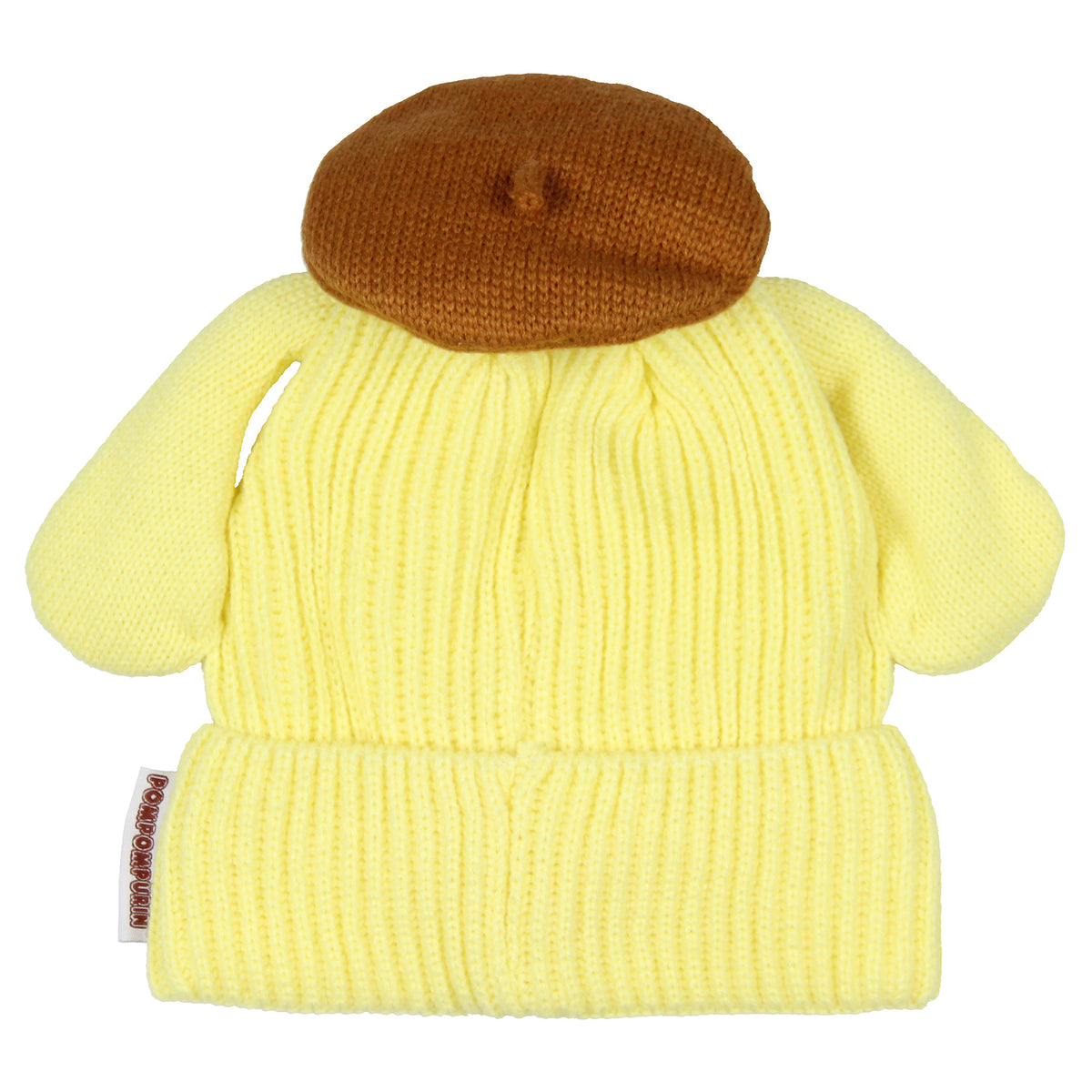 Sanrio Hello Kitty Adult Pompompurin Embroidered Character Cuffed Beanie Cap Hat OSFM