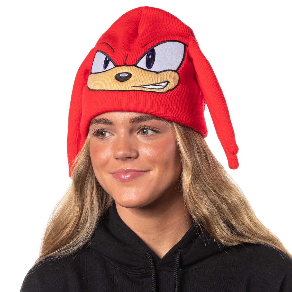 Sonic The Hedgehog and Friends Adult Embroidered Cuff Costume Beanie