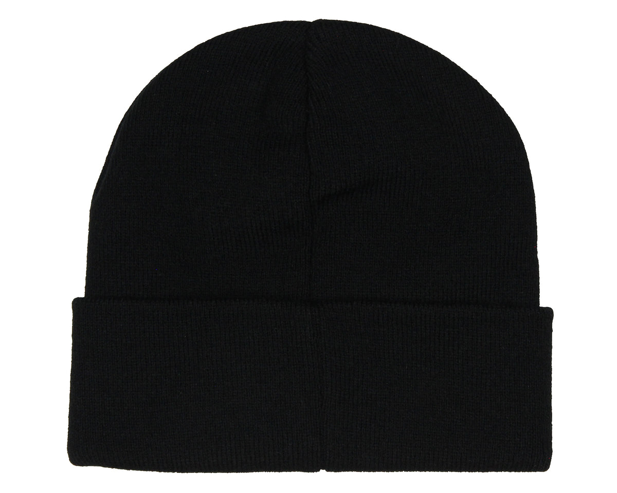 Wicked Embroidered Raised 3D Movie Logo Adult Knit Cuff Beanie Winter Cap OSFM