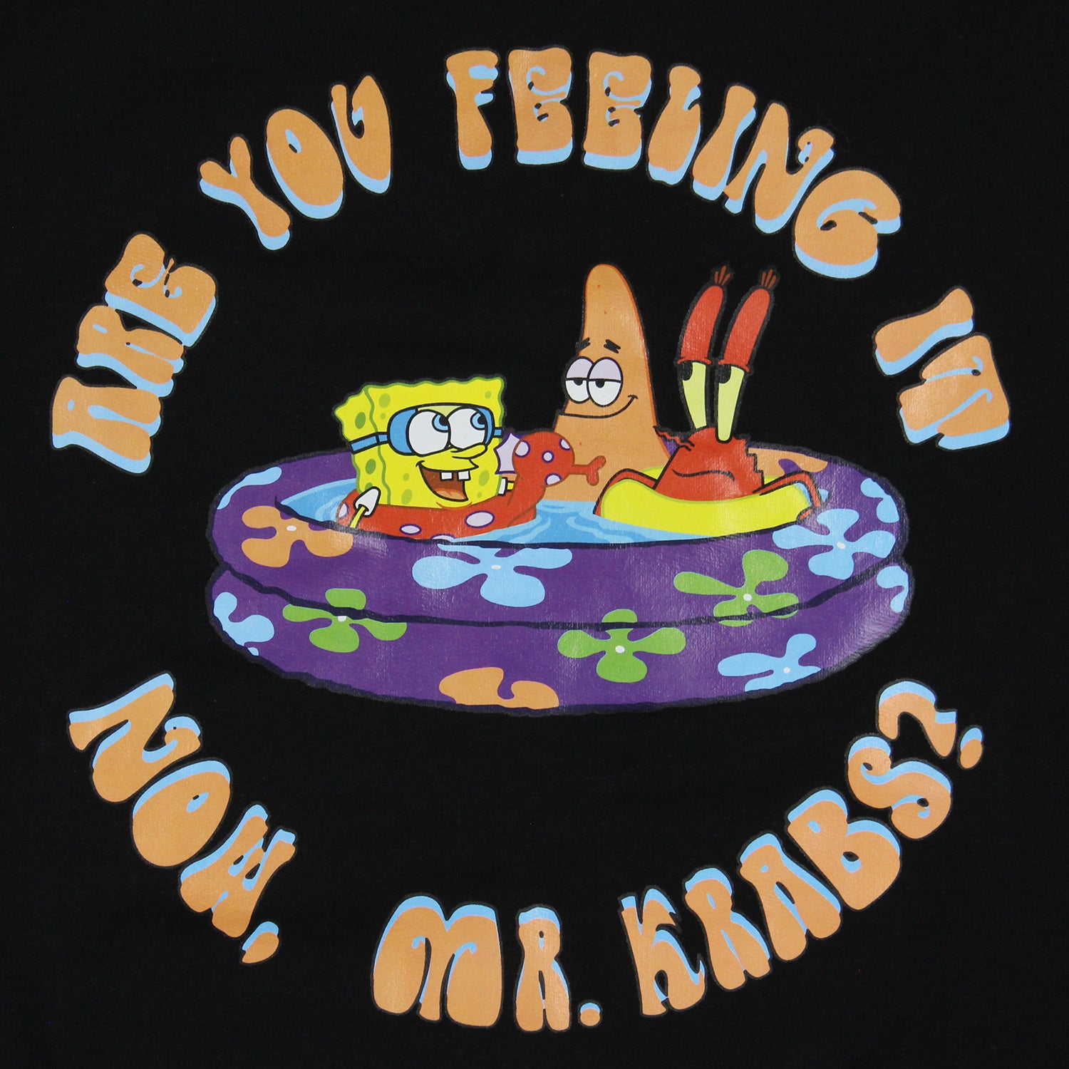 SpongeBob SquarePants Men's Are You Feeling It Now Pullover Hoodie