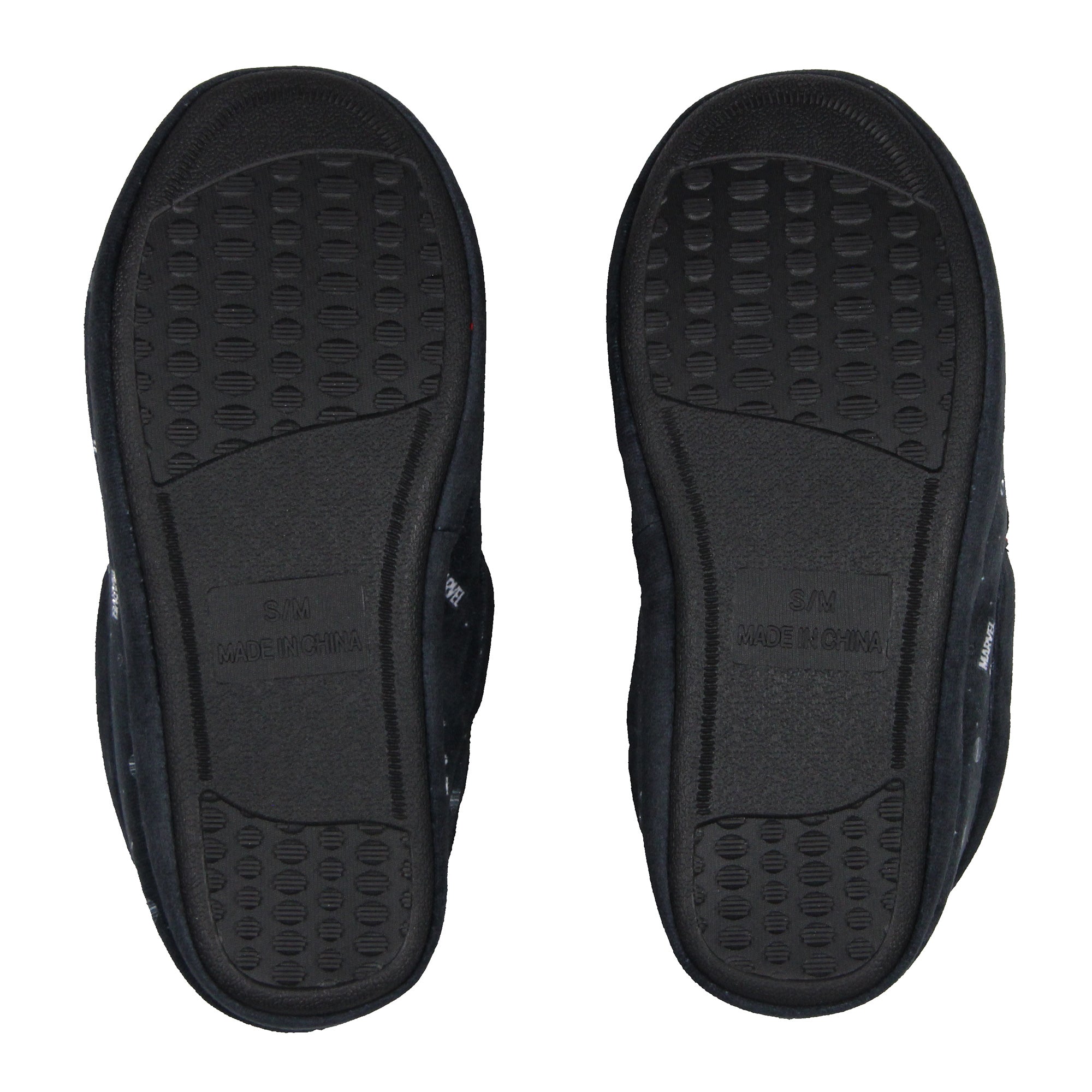 Marvel Comics Logo Design Fleece Lined Foam Slippers For Men Women