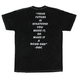 Back To The Future Men's Your Future Is Whatever You Make It T-Shirt (S) Adult