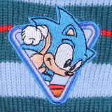 Sonic The Hedgehog Boys' Plush-Lined Non-Slip Slipper Socks