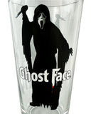 Ghost Face Horror Movie 16 oz Pint Drinking Glass Tumbler