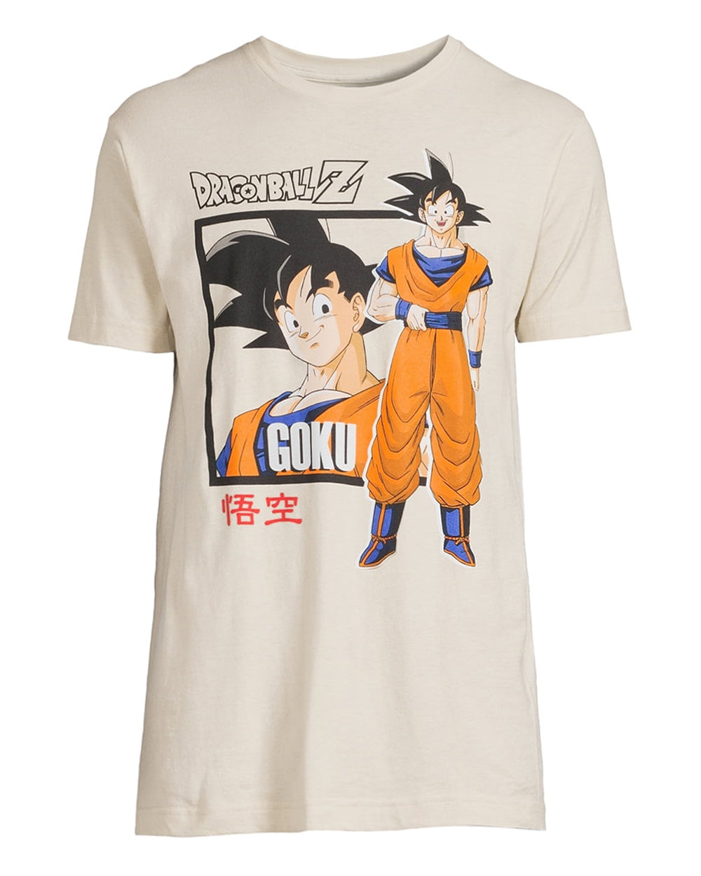 Dragon Ball Z Men's Goku Saiyan Warrior Adult Short Sleeve T-Shirt